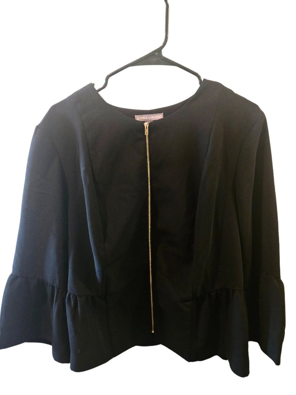 Black Peplum Jacket